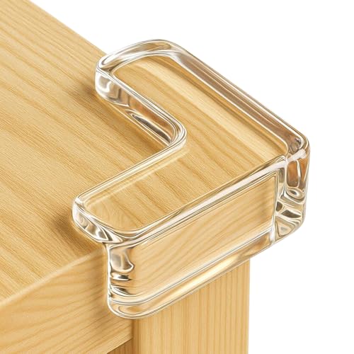 12 Pack Corner Protector Baby Corner Guards Table Corner Protectors Furniture Corners & Edges Safety Bumpers Corner Covers Baby Safety for Sharp Edges