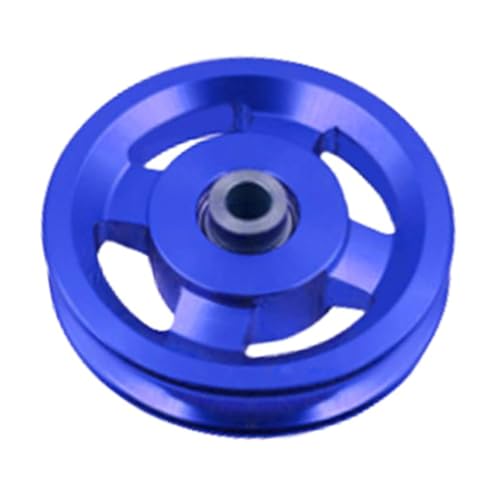 Avejjbaey Gimnasio Pulley Rueda Redonda Rodamiento Polea Rueda Reemplazo Pulley Fitness Gimnasio Equipo Cable Máquina Llevar Prueba