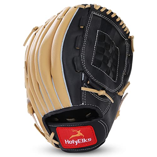 Baseball Glove,Baseball Softball Mitt,Ergonomic Design - Comfortable and Durable Mitt for Kids Youth...
