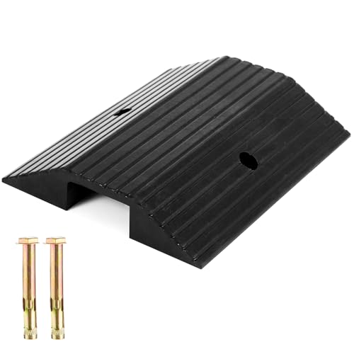 Rubber Door Threshold Ramp Non-Slip 600 Lb Capacity