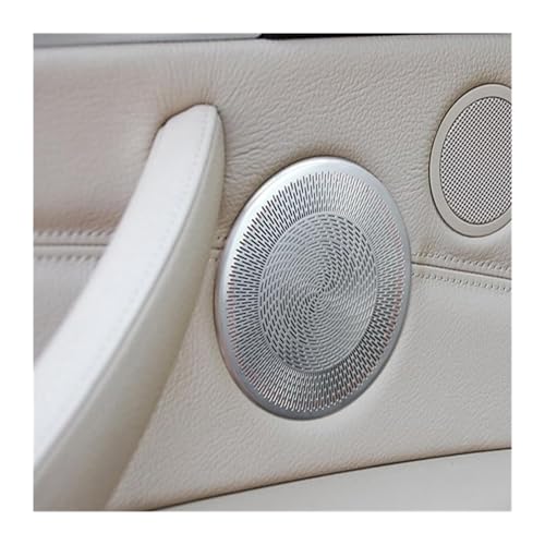 Cache-haut-parleurs portière BMW X3 F25 2011-2017 accessoire audio argent