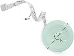 Mini Measuring Tape, 3pcs 2.18 Yards Retractable Measuring Tape(Blue, Pink and Green)