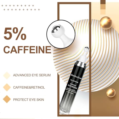 Caffeine Eye Cream, Caffeine Eye Serum,Under Eye Cream Dark Circles - Image 2