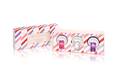 Bvlgari Omnia Crystalline, Omnia Pink Sapphire, Omnia Amethyste 3-Piece Splash Set for Women