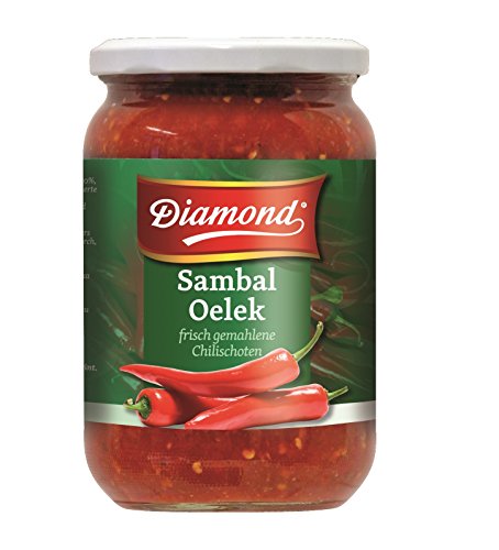 DIAMOND Salsa Sambal Oelek, muy picante - 1 x 740 g