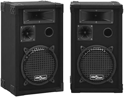 vidaXL 2X Altavoces Pasivos Escenario Profesional HiFi con Cubier...