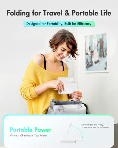 GETPALS 3-in-1 Wireless Charging Stand (Qi, 15.5W) — view 8