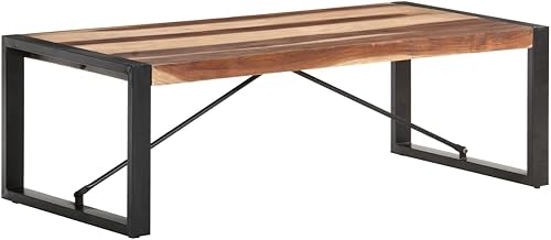 Miniatura 10 de Mesa de café, mesa de té otomana, mesa de centro convertible adecuada para sala de estar, oficina, balcón, estudio, sala de estar familiar 47.2 x