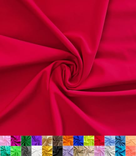 Nylon Spandex Fabric | 80% Nylon, 20% Spandex | Swimwear, Activewear Fabric | 4-Way Stretch |...