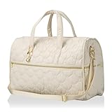 【ハピタス】ミッフィー キルティング ボストンバッグ 6096 B302 アイボリー