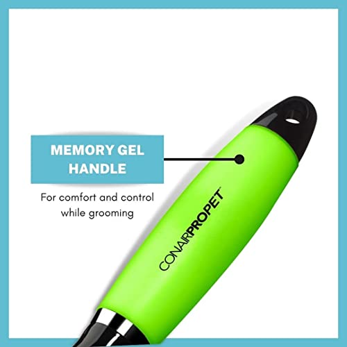 Conairpro Dog & Cat Dog Brush For Shedding, Small Slicker Brush With Reinforced Metal Tips, Ideal For Smaller Breeds #TOP4