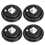 punwey 4 Stück Unterlegscheiben für Ventile Spülventile Ventilmembranscheiben Spülkasten Einlass Membran Dichtungsmembran Schwimmerventil Toilette Passend für die Meisten Einlassventile