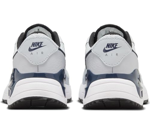 Nike Air Max SYSTM Big Kids' Shoes (DQ0284-112, White/Football Grey/Photo Blue) Size 6.52