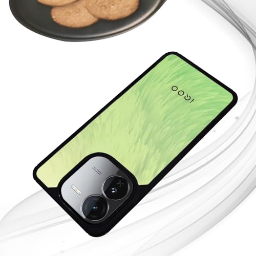 Image of AIBEX Crystal Clear Back Case Compatible with iQOO Z9x 5G Back Cover Case | 360 Degree Protection | Shock Proof Design | Transparent Back Cover (PC & TPU, Black)
