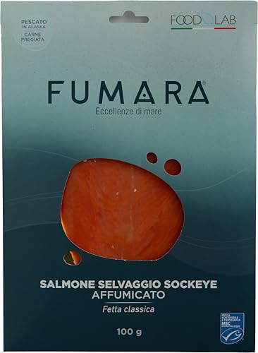 Fumara, Salmone selvaggio affumicato, 100 g