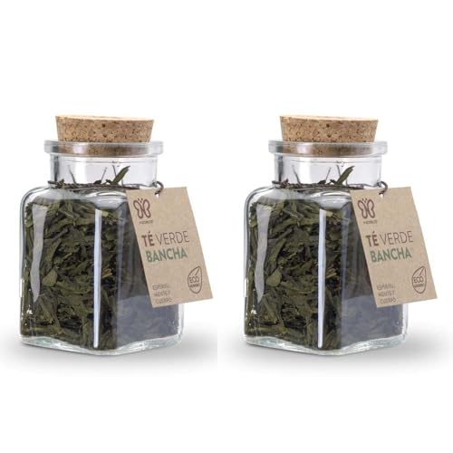 Pack 2 Té Bancha Gourmet Naturcid Bio 25 g | 2 Unidades de Té Verde Japonés Ecológico | Sabor Suave y Vegetal | Ideal para Infusión Diaria | Formato a Granel