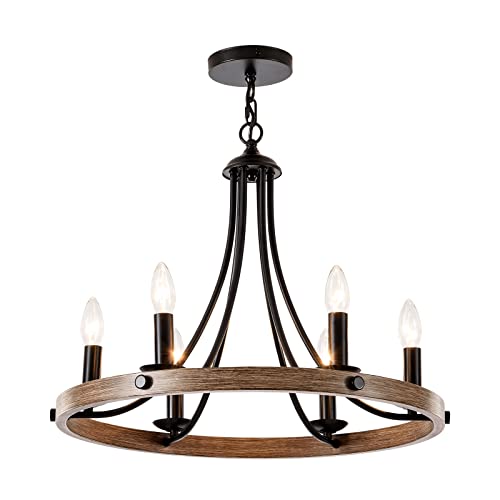 Shingjiao 6202109-6A Farmhouse Chandeliers thumb #1