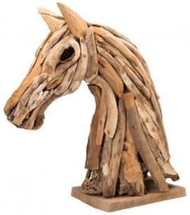 Wooden Horse Head 100cm
