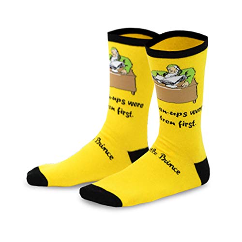 Kid's The Little Prince Silly Fun Fox and Airplane Crew Socks - 3 Pair2