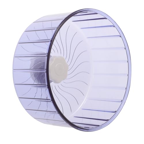 HAPINARY Plaything for Small Pets Silent Running Wheel for Hamsters Gerbils Chinchillas Guinea Pigs