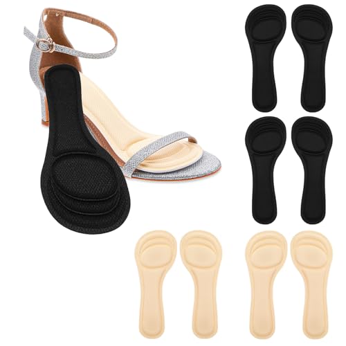 4 pares de plantillas para sandalias acolchonadas para mujer miniatura 1