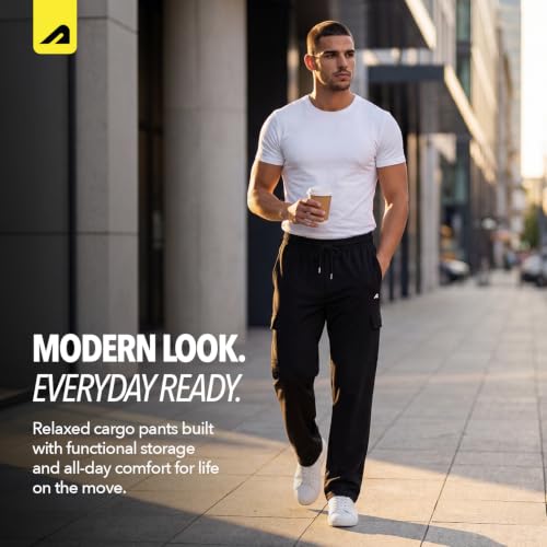 Image of Boldfit Mens Athleisure Cargo Pants for Man Stylish Multi Pockets Cargo Pant Regular Fit Casual Trousers for Men Gym Wear Joggers Track Pant Men Fashion Jeans Man Summer Wear
