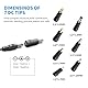 KFD Universal Netzteil 14V 2,14A Ladegerät Ladekabel für Dino KRAFTPAKET 12V-600A 136102 Starthilfegerät 66.6Wh 18000mAh KFZ Starthilfe Schnellstart Powerbank Jumpstarter Netzstecker Power Suuply