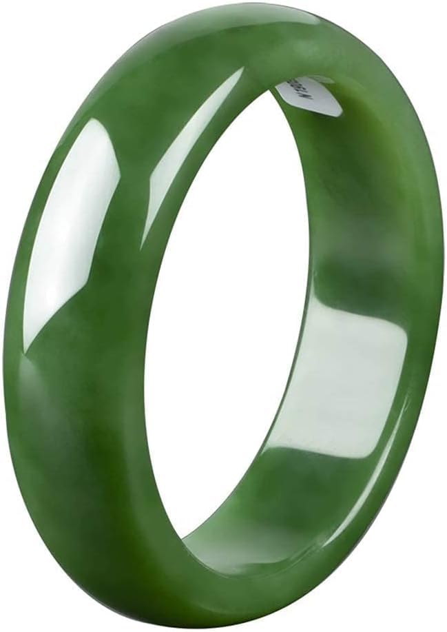 Bracelet en jade vert naturel et véritable jadéite pour femme