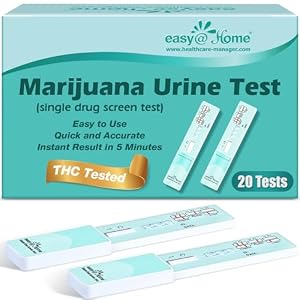 Easy@Home Marijuana (THC) Single Panel Drug Tests Kit – # EDTH-114 (20 Pack)