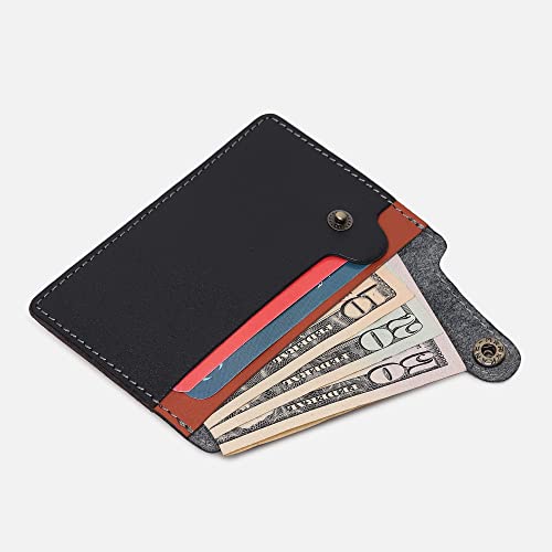 Credit Card Holder, Leather Card Holder Wallet for Women, Minimalist Card Holder Men, Small Handmade Wallet, Men Card Holder Wallets, Thin Front Pocket Card Wallet, Slim Card Case2