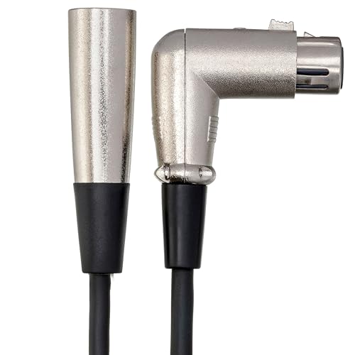Hosa XFF-103 Balanced Interconnect Cable with Right-Angled XLR Female End - 3 Foot