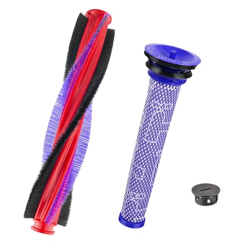 CYUaoao 225 mm Cepillo de Recambio para Dyson Rodillo Cepillo con Filtro para Dyson Rodillo Cepillo para Dyson V6 SV03 DC62 DC58 DC59 SV073
