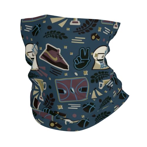 Generic - Écharpe Basketball Basket Ball Creative Blue Balaclava Durable Cache Cou Multifonction Couvre-Chef pour Jogging Extérieur Randonnée