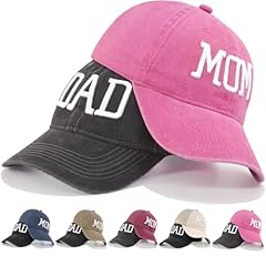 3d-black Dad & Hotpink Mom