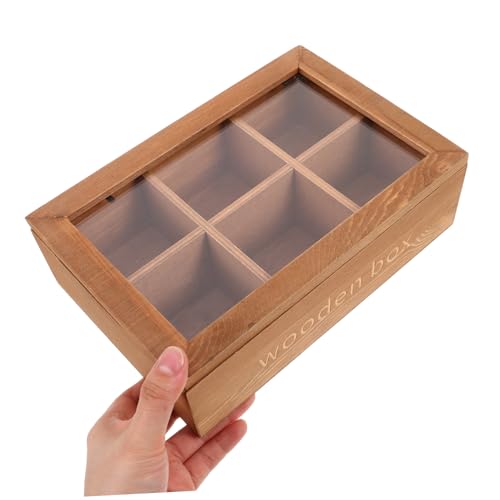 Boîte à Bijoux Bois Rétro Healvian contre le Désordre : Rangement Durable