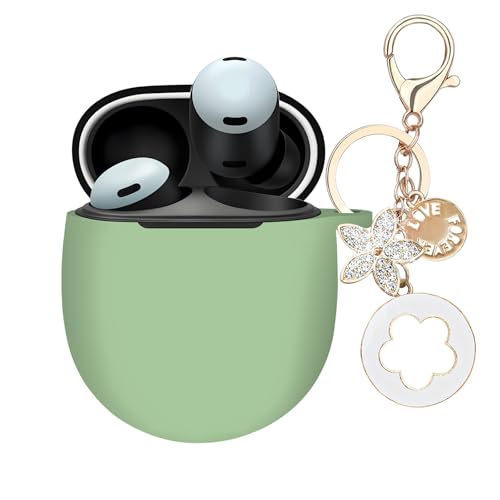 Case Cover Compatible with Google Pixel Buds Pro 2 with Bling Keychain by Ziseyoru - Used condition - US$10.93