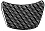 ITrims Car Steering Wheel Bottom Cover for Toyota Supra A90 2019-2022 Steering Wheel Accessories Trim Decoration 1PC Real Carbon Fiber