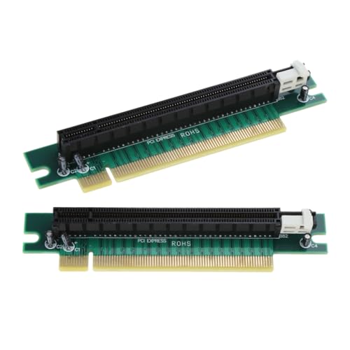 Adaptador PCIE Express 16X en ángulo de 90 grados para chasis de computadora 1U miniatura 5