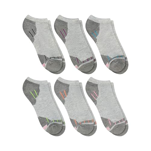 Image of Hanes Women's 6-Pair Comfort Fit No Show Socks