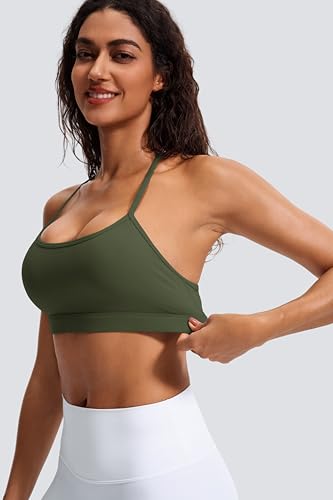 Image of JOYSPELS Comfy Racerback Sports Bras for Women with Removable Pads Luxury Dupe for Workout & Daily Use, A-C Cups