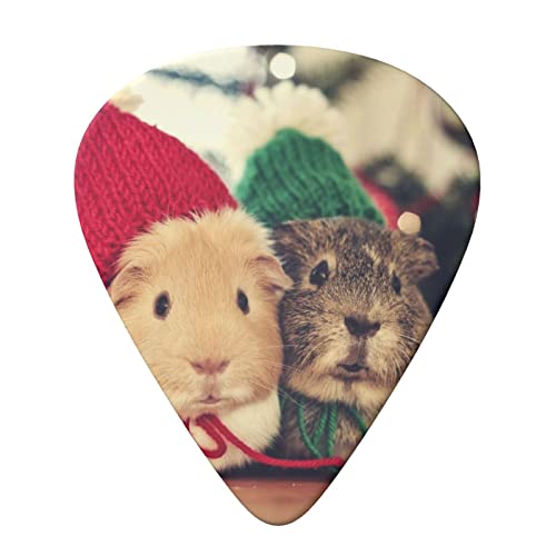 Ensemble de 6 médiators de guitare mignons cochons d’Inde pour guitare acoustique, guitare électrique, basse, ukulélé… - Les Beatles, Paul McCartney, John Lennon, RIngo Starr, George Harrison Ensemble de 6 médiators de guitare mignons cochons d'Inde pour guitare acoustique, guitare électrique, basse, ukulélé… – Image 4