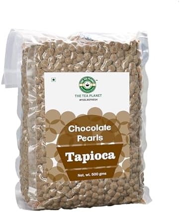 Tea Planet Tapioca Pearls – Chewy Treat for Bubble Tea, Desserts, and More | ...