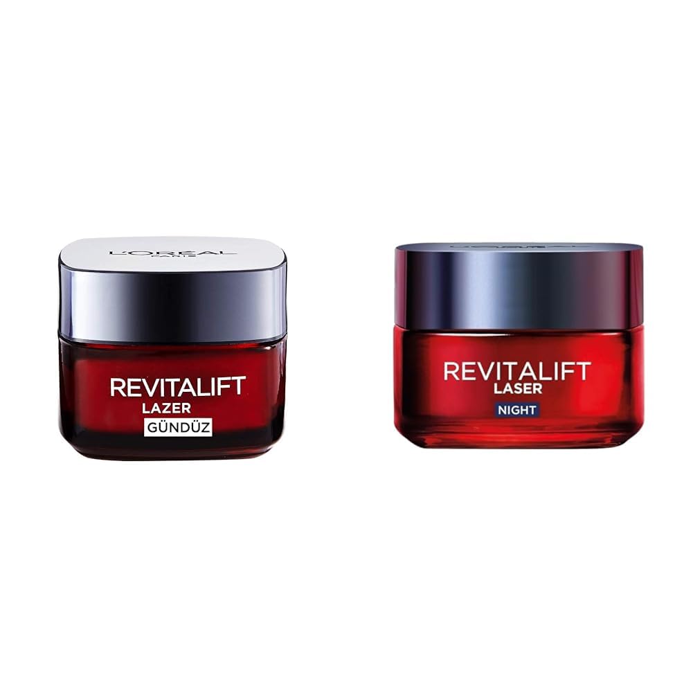 L’Oréal Paris Revitalift Lazer X3 Yoğun Yaşlanma Karşıtı Gece + Gündüz Bakım Kremi Seti