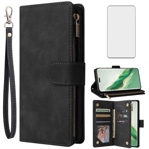 Housse Huawei Honor Magic 6 Pro étui portefeuille cuir porte-carte
