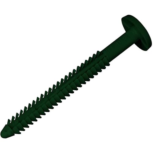 Mid America Vinyl Shutter Lok Fasteners (122 Midnight Green Bag of 12)
