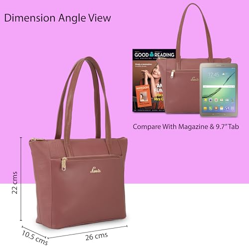 Image of Lavie Women's Croc Mylo Tote Bag for Women | Tote Bag for Work | Ladies purse | Stylish Shoulder Bag | Gift for Women
