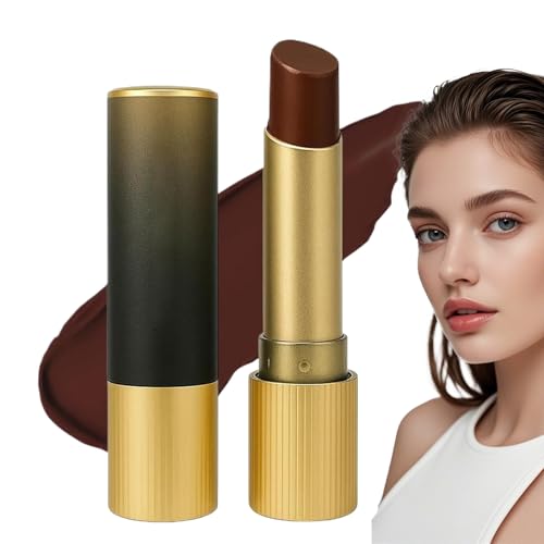 Sionhiuo Brillo Labial para Mujeres - Barra de Labios Hidratante y Duradera,Maquillaje para Día Noche Fiesta Boda Cita Evento Otoño Invierno Primavera