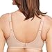 Glamorise Full Figure Plus Size Wonderwire Minimizer Bra Underwire #9003 Café
