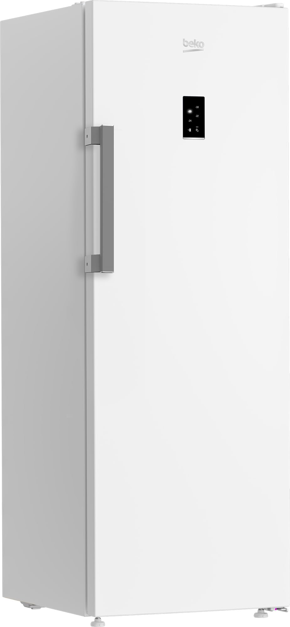 Beko B3RFNE294W - Congelatore Verticale, 260 litri, No Frost, Congelamento 15 kg/24h, Classe energetica E