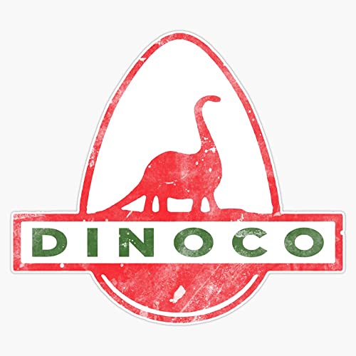 Dinoco Sticker Decal Size 5